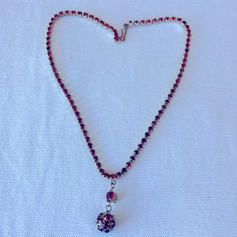 Vintage Rhinestone Necklace